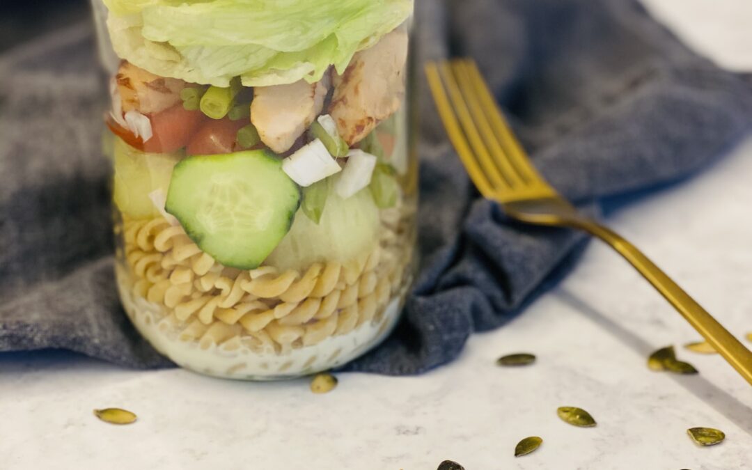 Salad in a jar