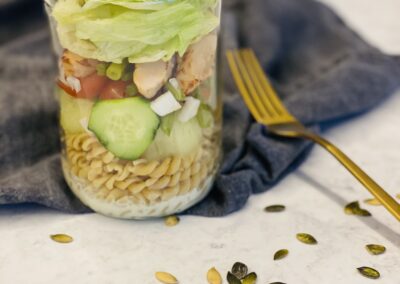 Salad in a jar