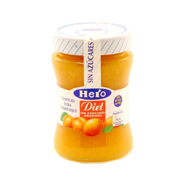 Hero abrikoos Dieet confituur