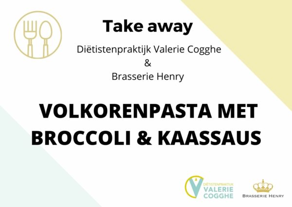 Volkorenpasta met broccoli en kaassaus