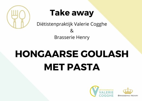 Hongaarse goulash met pasta