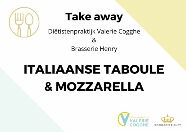Italiaanse taboulé met mozzarella