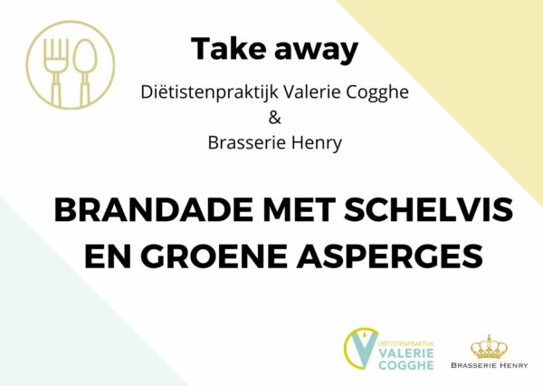 Brandade met schelvis en groene asperges