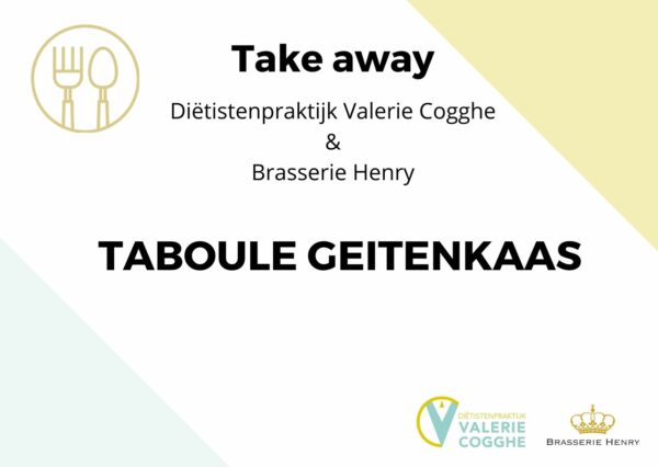 Taboulé geitenkaas